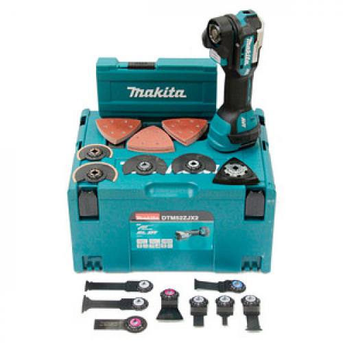 makita DTM52ZJX2 Akku-Multifunktionswerkzeug 18,0 V, ohne Akku