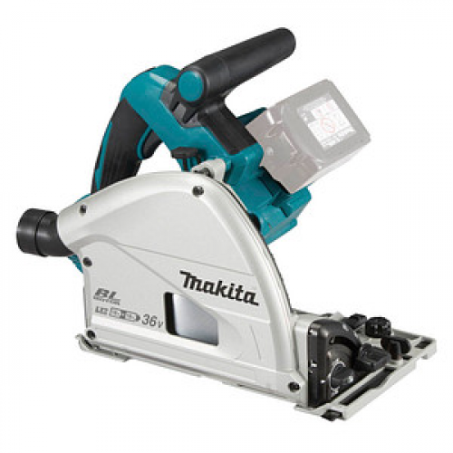 makita DSP600ZJ Akku-Tauchsäge 2x 18,0 V, ohne Akku