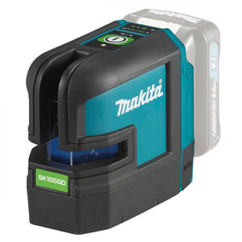 makita SK105GDZ Akku-Multilinienlaser 12,0 V, ohne Akku