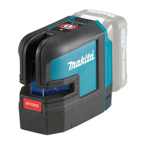 makita SK106DZ Akku-Kreuzlinienlaser 12,0 V, ohne Akku