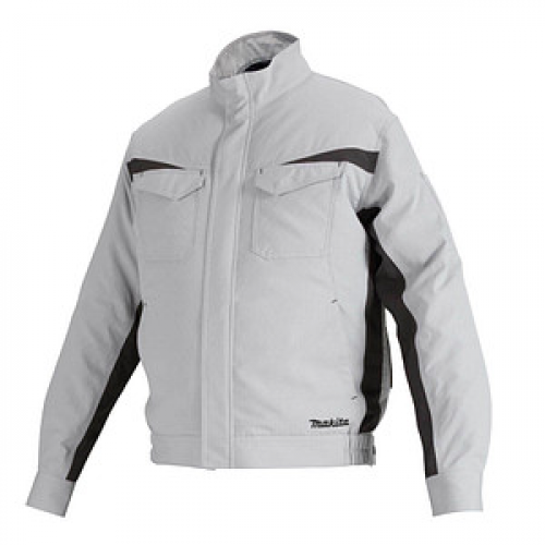 makita unisex Akku-Kühljacke DFJ213ZM hellgrau Größe M