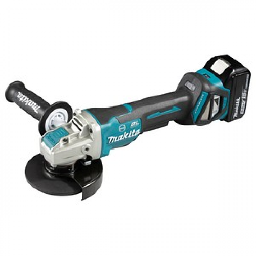 makita DGA519RTJ Akku-Winkelschleifer-Set 18,0 V, mit 2 Akkus