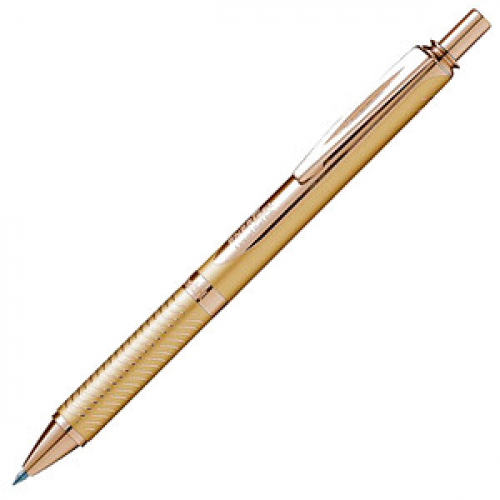 Pentel EnerGel BL407 Gelschreiber gold/silber 0,35 mm, Schreibfarbe: schwarz, 1 St.