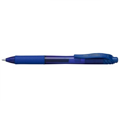 Pentel ENERGEL BL110 Gelschreiber blau/transparent 0,5 mm, Schreibfarbe: blau, 1 St.