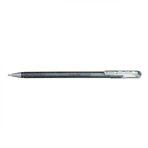 Pentel Hybrid Dual Metallic Gelschreiber 0,5 mm, Schreibfarbe: silber, 1 St.