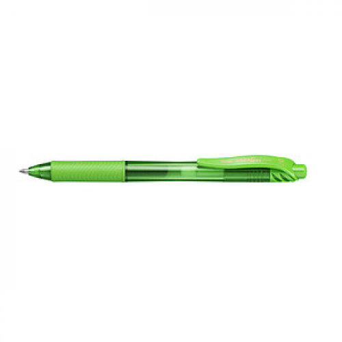 Pentel ENERGEL BL107 Gelschreiber grün/transparent 0,35 mm, Schreibfarbe: grün, 1 St.