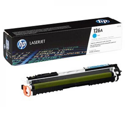 HP 126A (CE311A) cyan Tonerkartusche