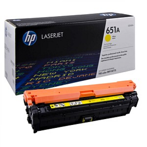 HP 651A (CE342A) gelb Tonerkartusche