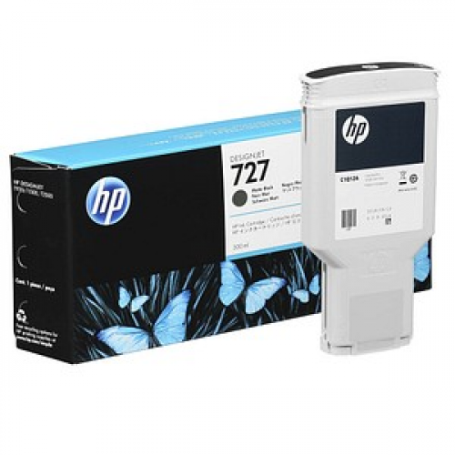 HP 727 (C1Q12A) schwarz matt Druckerpatrone