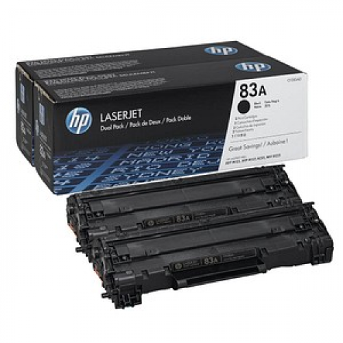 HP 83A (CF283AD) schwarz Tonerkartuschen, 2er-Set