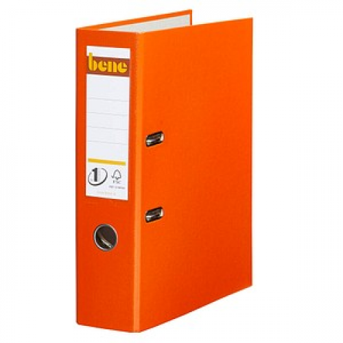 bene No.1 Power Ordner orange Kunststoff 8,0 cm DIN A4