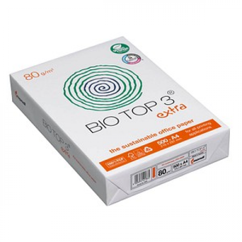 mondi Kopierpapier Bio Top 3 DIN A4 80 g/qm 500 Blatt