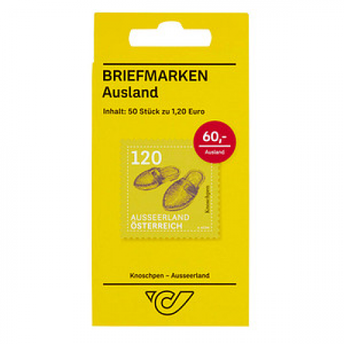 Österreichische Post 1,20 € Briefmarken ECO S "Knoschpen - Ausseerland" selbstklebend 50 St.