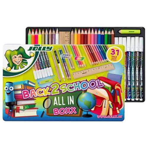 JOLLY BACK2SCHOOL Malset farbsortiert, 1 Set