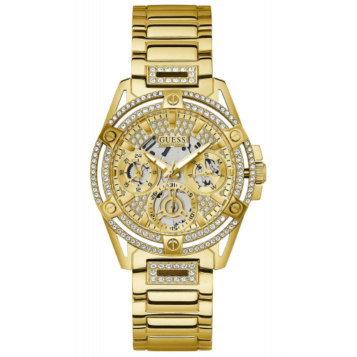 Guess GW0464L2 Damenuhr Queen Multifunktion Goldfarben