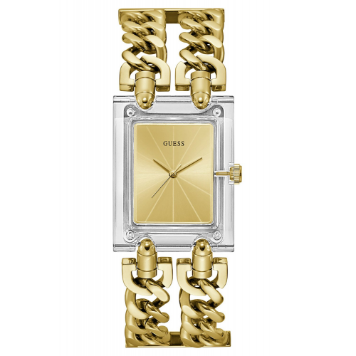 Guess GW0669L1 Damenuhr Mod Heavy Metal Goldfarben