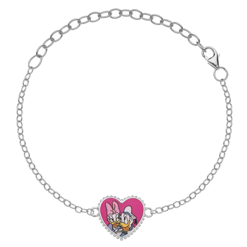 Disney BS00023SL-5.CS Armband Daisy & Donald Duck 925 Silber