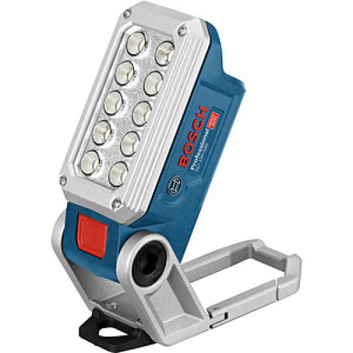 BOSCH Professional GLI 12V-330 Akku-LED-Baustrahler silber/blau