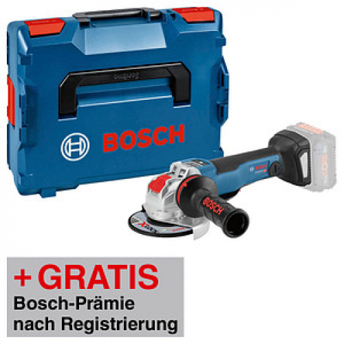 BOSCH Professional GWX 18V-10 PSC Winkelschleifer 18,0 V, ohne Akku