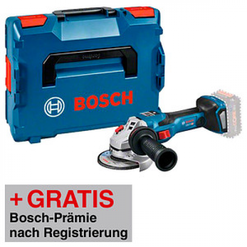 AKTION: BOSCH Professional GWS 18V-15 SC Professional Akku-Winkelschleifer 18,0 V, ohne Akku mit Prämie nach Registrierung