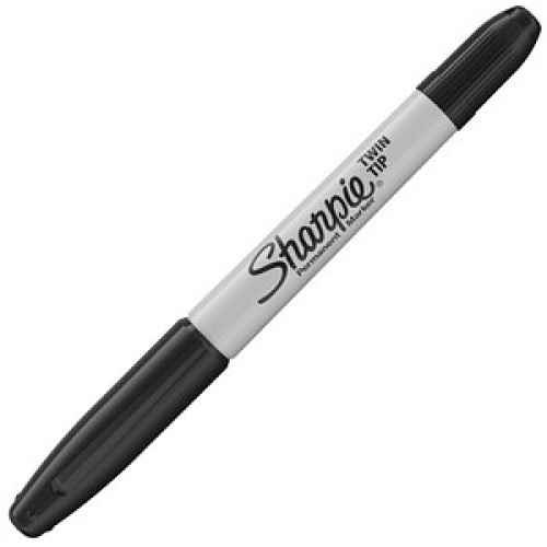 Sharpie Permanentmarker schwarz 0,7 - 1,0 mm, 1 St.