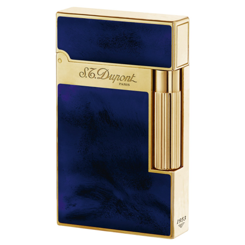 S.T. Dupont 016134 Feuerzeug Linie 2 Atelier Laque Bleue