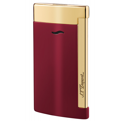 S.T. Dupont 027707 Feuerzeug Slim 7 Rouge & Doré