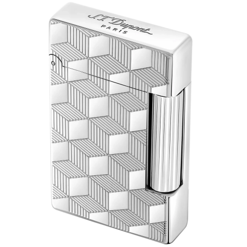 S.T. Dupont 020840 Feuerzeug Initial Cube Palladium