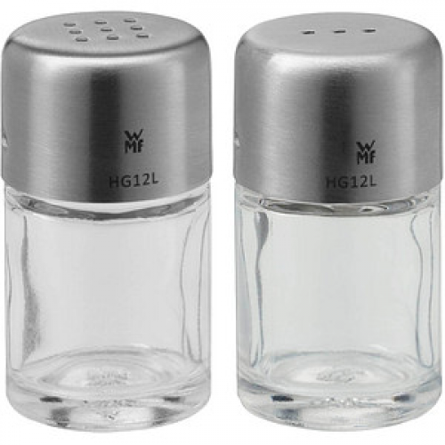 WMF Salz- und Pfefferstreuer Bel Gusto transparent/silber 2-tlg.