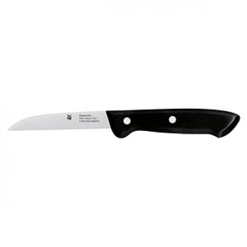 WMF Gemüsemesser Classic Line silber, schwarz glänzend, Klinge: 8,0 cm