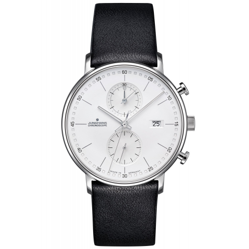 Junghans 41/4770.00 Herrenuhr Chronoscope Form C