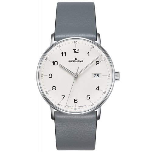 Junghans 41/4885.00 Form Herren-Quarzuhr Grau