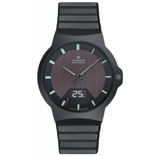 Junghans 18/1938.44 Funk-Solaruhr für Herren Force Mega