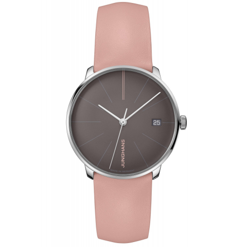 Junghans 27/4231.00 Meister Fein Damenuhr Kleine Automatic Rosé/Grau