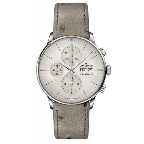 Junghans 27/4223.02 Meister Chronoscope Herrenuhr Automatik Grau