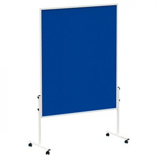 MAUL Moderationswand MAULsolid 120,0 x 150,0 cm blau