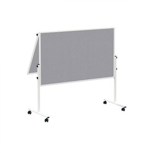 MAUL Moderationswand MAULsolid, klappbar 120,0 x 150,0 cm grau