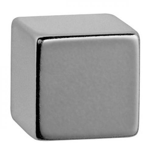 MAUL Magnet silber, Metall 1,5 x 1,5 x 1,5 cm, 1 St.