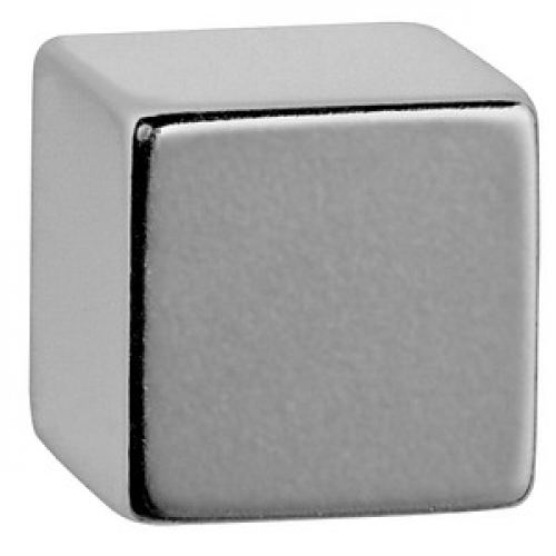 MAUL Magnet silber, Metall 2,0 x 2,0 x 2,0 cm, 1 St.