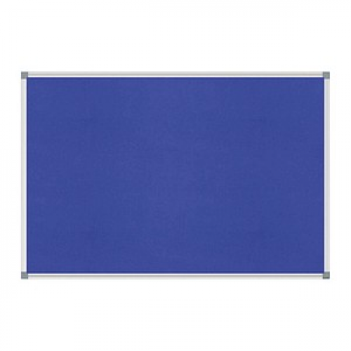 MAUL Pinnwand MAULstandard 90,0 x 60,0 cm Textil blau