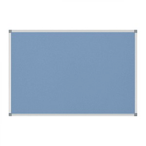 MAUL Pinnwand MAULstandard 90,0 x 60,0 cm Textil blau