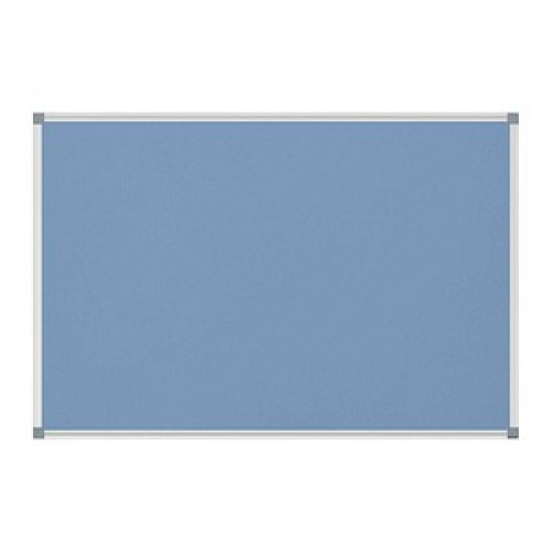 MAUL Pinnwand MAULstandard 180,0 x 90,0 cm Textil blau