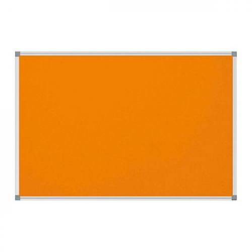 MAUL Pinnwand MAULstandard 180,0 x 90,0 cm Textil orange