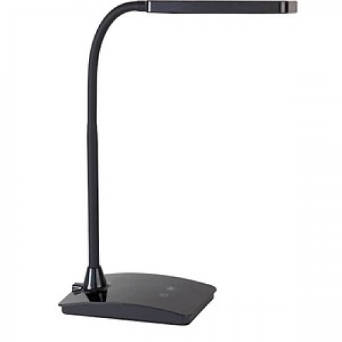 MAUL pearly colour vario LED-Schreibtischlampe schwarz 4,1 W