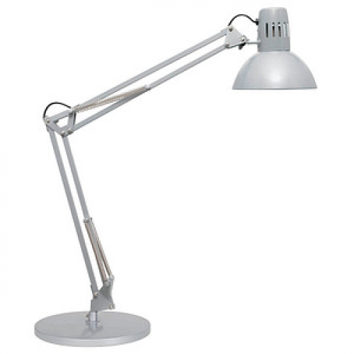 MAUL MAULstudy Schreibtischlampe silber