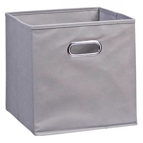 Zeller Aufbewahrungsbox 30,0 l grau 32,0 x 32,0 x 32,0 cm