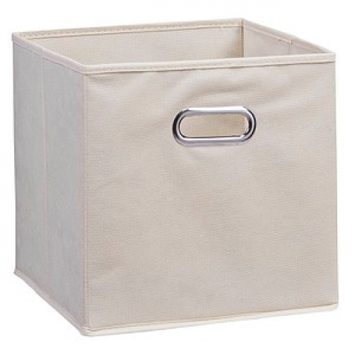 Zeller Aufbewahrungsbox 30,0 l beige 32,0 x 32,0 x 32,0 cm