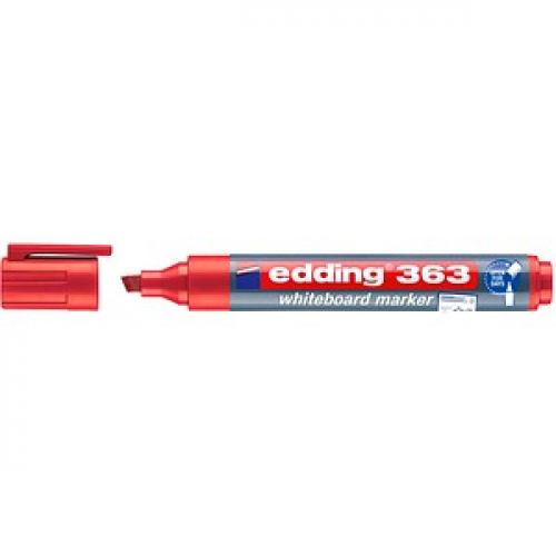 edding 363 Whiteboard-Marker rot 1,0 - 5,0 mm, 10 St.