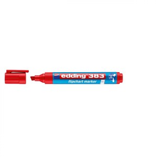 edding 383 Flipchart-Marker rot 1,0 - 5,0 mm, 10 St.