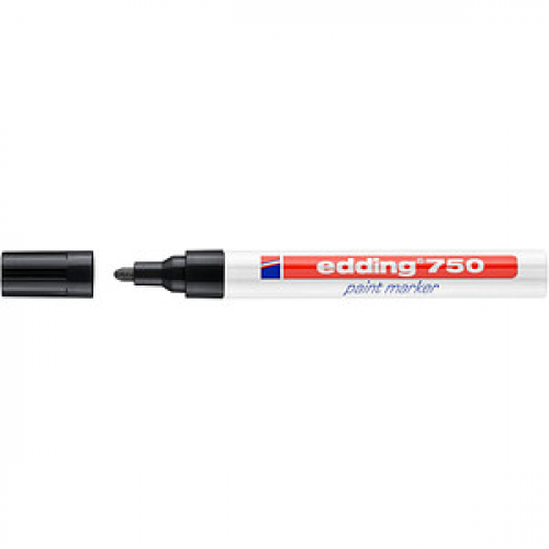 edding 750 Lackmarker schwarz 2,0 - 4,0 mm, 1 St.